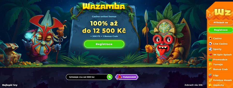 hlavní-stránka-wazamba-casino