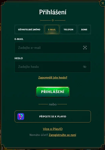 casinia-casino-přihlášení