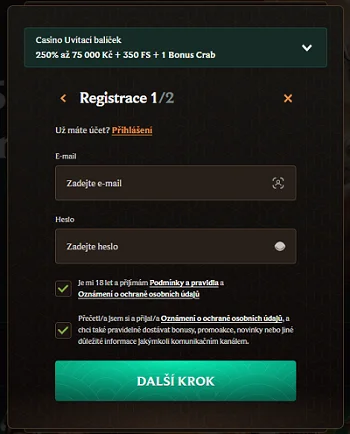 crownplay-casino-registrace